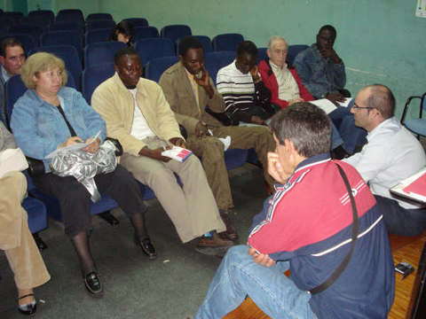 Foto: Grupos de discusin en Markina 